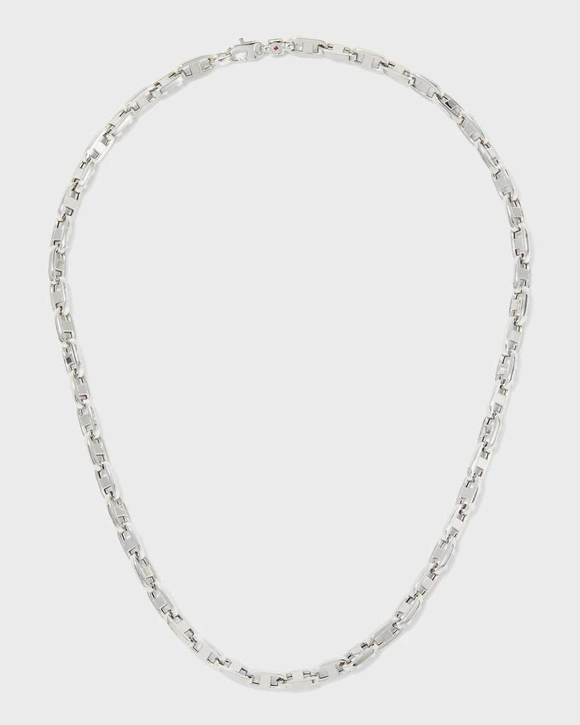 商品Roberto Coin|White Gold Anchor-Link Necklace, 24"L,价格¥63075,第1张图片