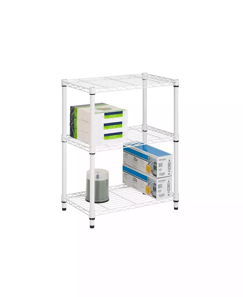 商品Honey Can Do|Heavy Duty 3 Tier Adjustable Shelving Unit,价格¥622,第2张图片详细描述