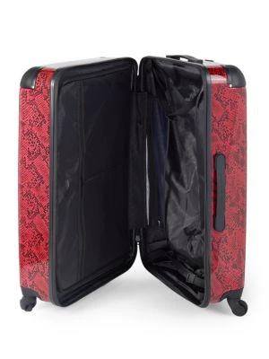 商品Rebecca Minkoff|Pippa 28-Inch Snakeskin-Print Suitcase,价格¥834,第2张图片详细描述