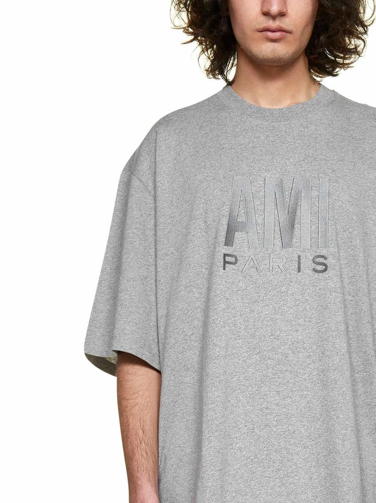 AMI Logo Printed Crewneck T-Shirt 商品