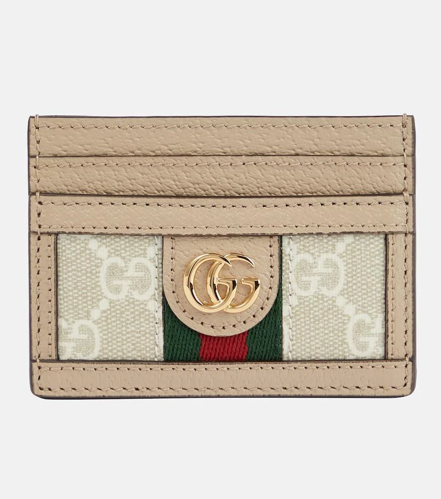 商品Gucci|Ophidia leather card holder,价格¥2127,第1张图片