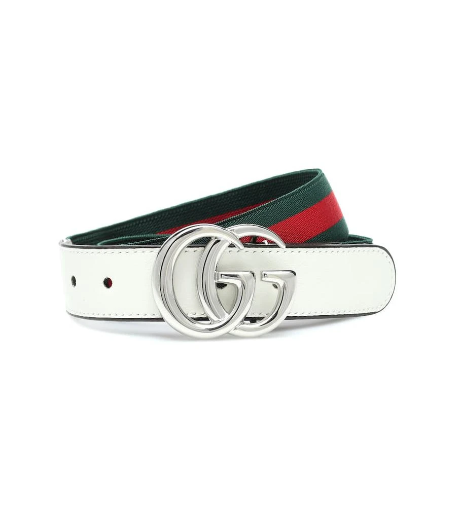 商品Gucci|GG条纹腰带,价格¥1222,第1张图片