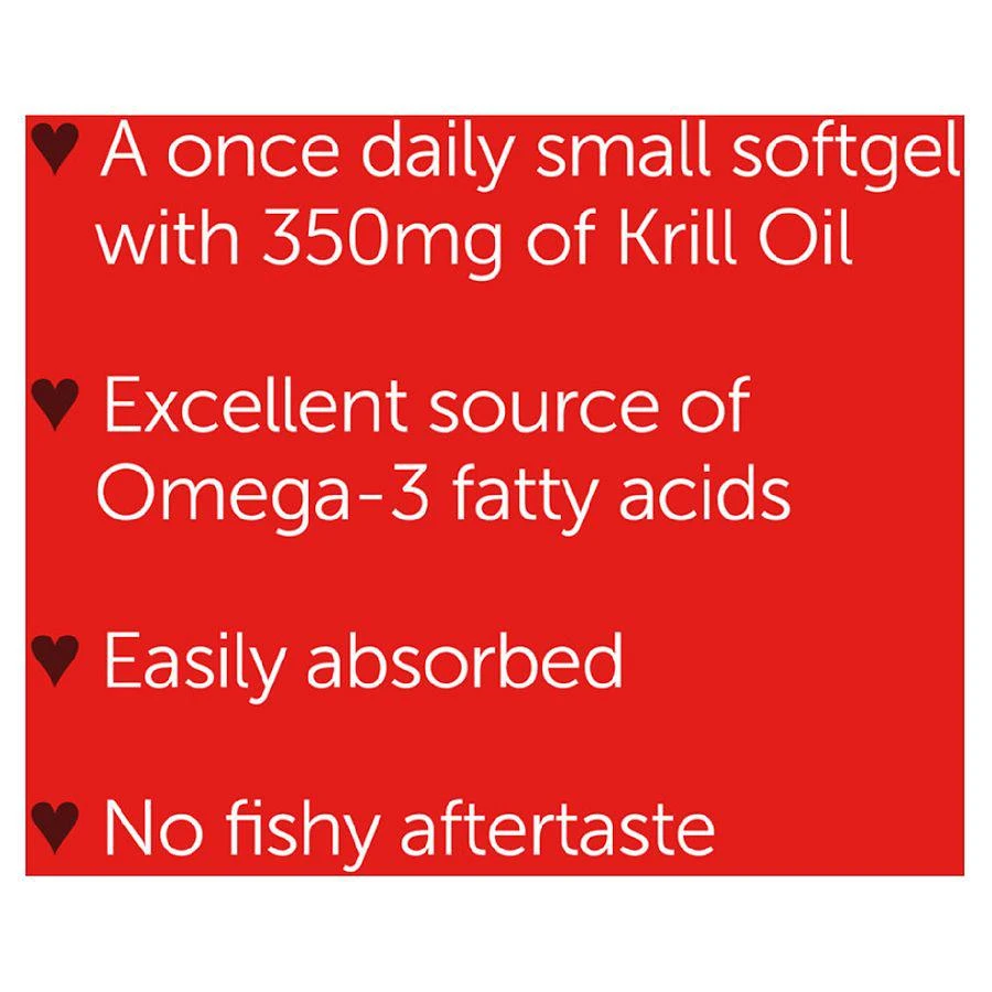 Omega-3 Krill Oil 350 mg Fatty Acids EPA & DHA 商品