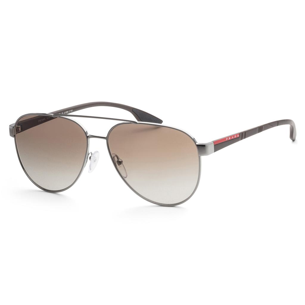 Prada Men's Linea Rossa 14mm Sunglasses商品第1张图片规格展示