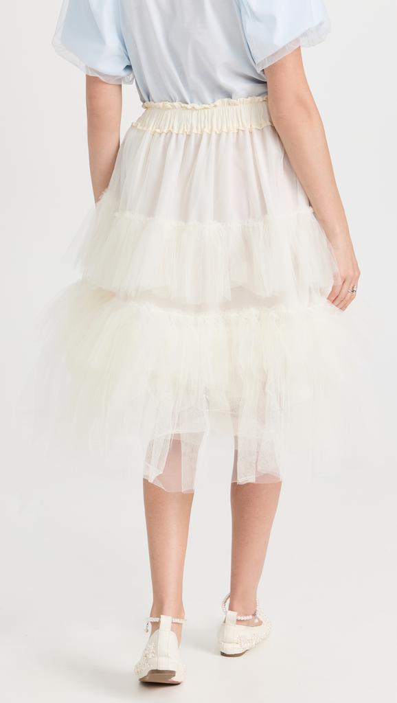 商品Simone Rocha|Simone Rocha 弹性分层芭蕾舞半身裙,价格¥6246,第5张图片详细描述
