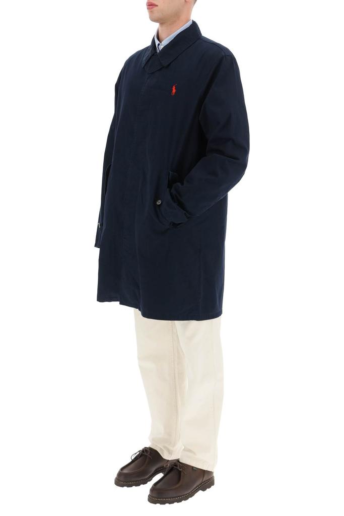 Polo Ralph Lauren Twill Overcoat With Logo商品第4张图片规格展示