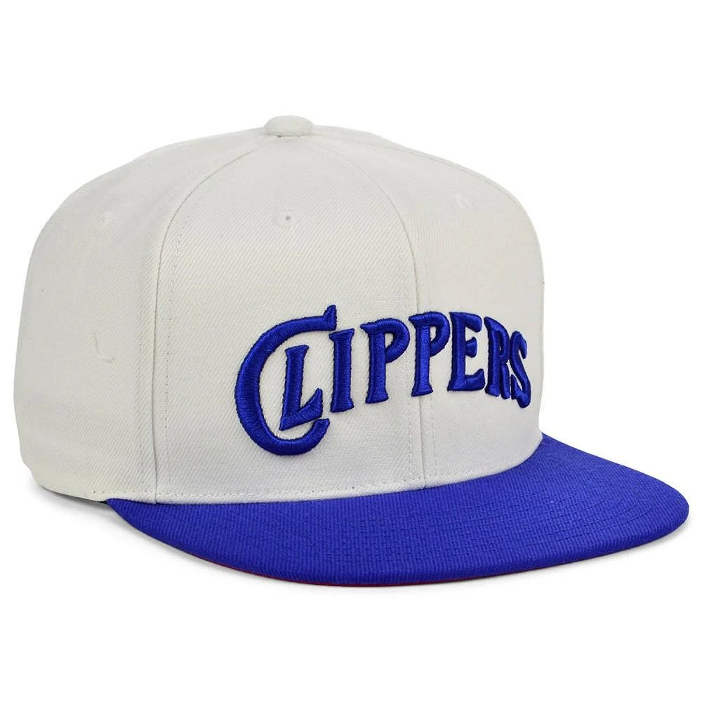 商品Mitchell and Ness|Los Angeles Clippers 2-Tone Classic Snapback Cap,价格¥190,第2张图片详细描述