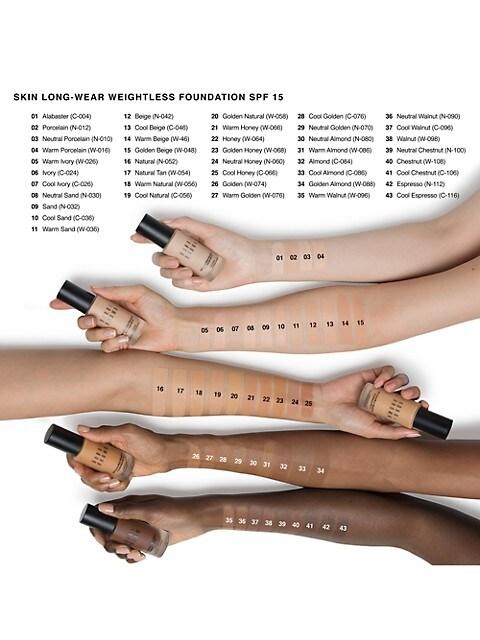 Skin Long-Wear Weightless Foundation SPF 15商品第6张图片规格展示