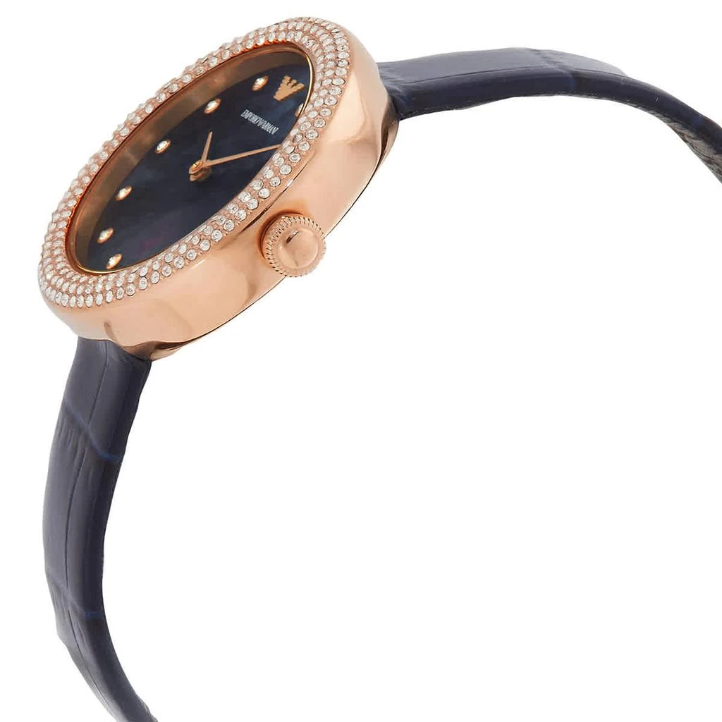 商品Emporio Armani|Rosa Quartz Crystal Ladies Watch AR11434,价格¥658,第2张图片详细描述