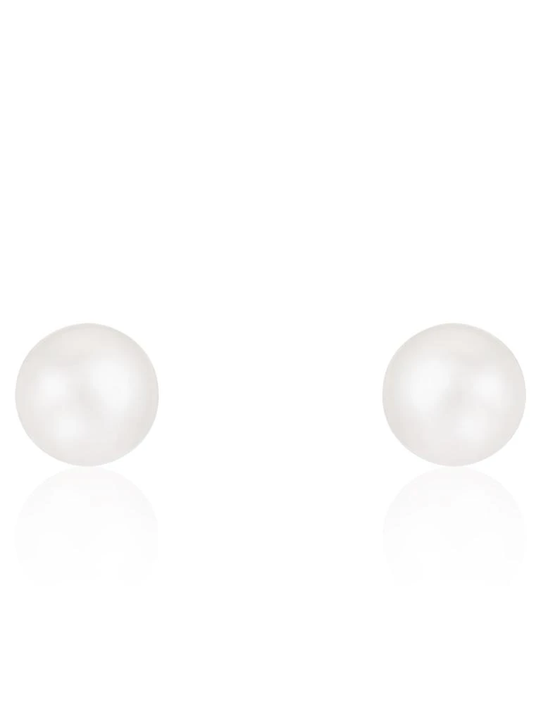 商品Splendid Pearls|Sterling Silver Akoya Pearl Earrings,价格¥347,第2张图片详细描述