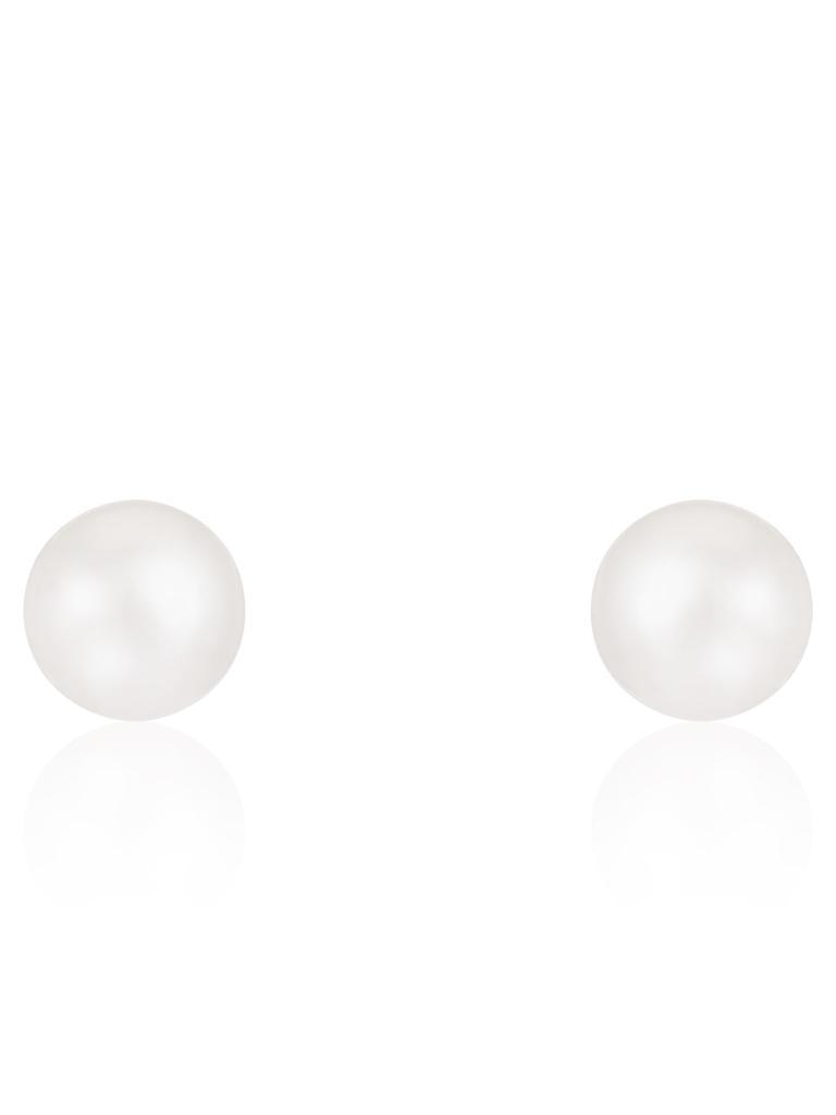 商品Splendid Pearls|Sterling Silver Akoya Pearl Earrings,价格¥380,第4张图片详细描述