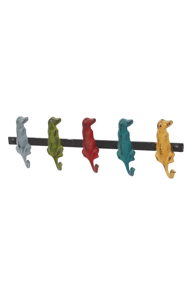 商品UMA|Multicolored Metal 5-Hanger Wall Hook,价格¥289,第1张图片