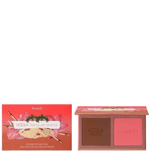 商品Benefit Cosmetics|benefit Hoola Treasure Island Mini Bronzer and Blush Duo (Worth £31.00),价格¥247,第2张图片详细描述