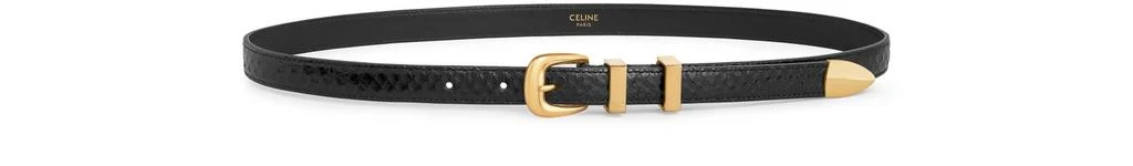 商品Celine|Western小号蛇皮革腰带,价格¥5314,第1张图片