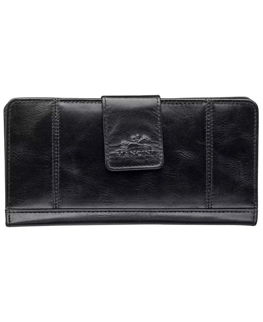 商品Mancini Leather Goods|Men's Casablanca Collection Clutch Wallet,价格¥419,第1张图片