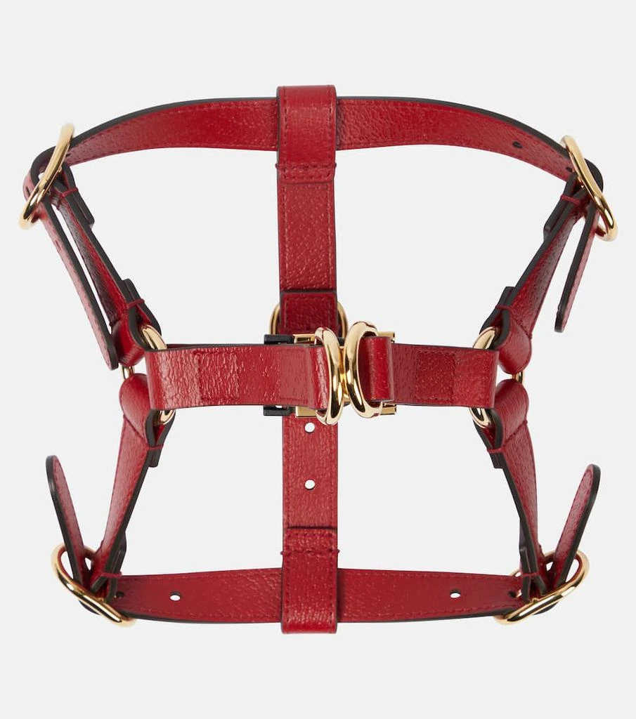 商品Gucci|S/M人造皮革狗狗背带,价格¥5195,第1张图片