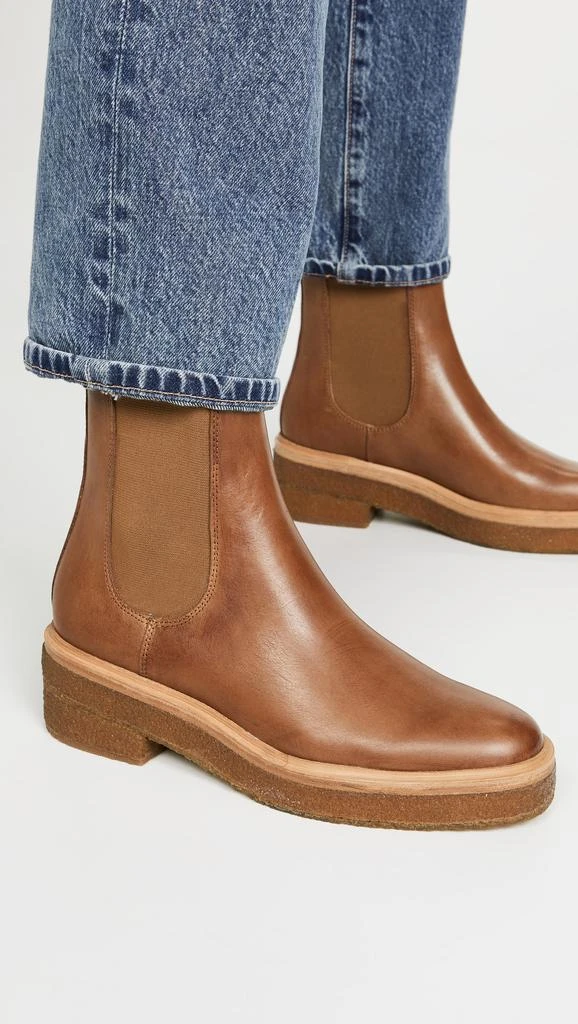 商品Loeffler Randall|Loeffler Randall 绉胶鞋底切尔西靴,价格¥2941,第2张图片详细描述