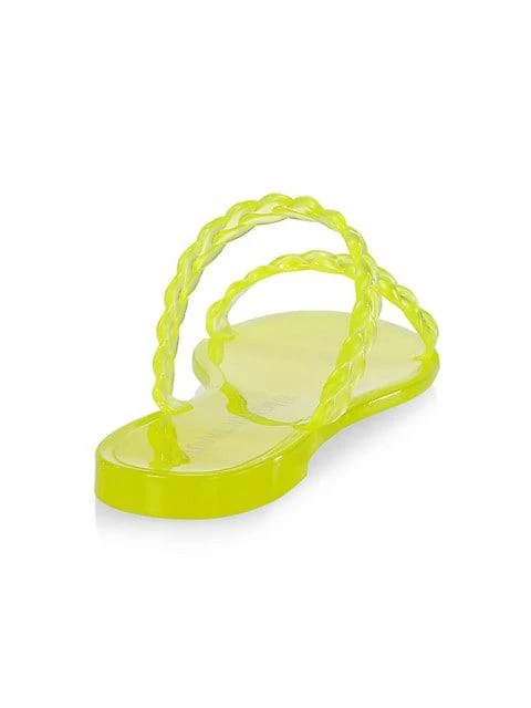 商品Stuart Weitzman|Braida Sawyer Jelly Sandals,价格¥353,第3张图片详细描述