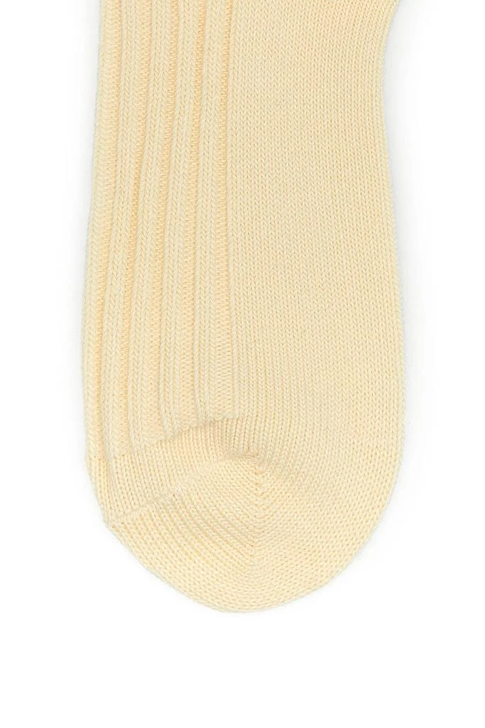 商品AMI|Cream stretch cotton set socks,价格¥1019,第1张图片