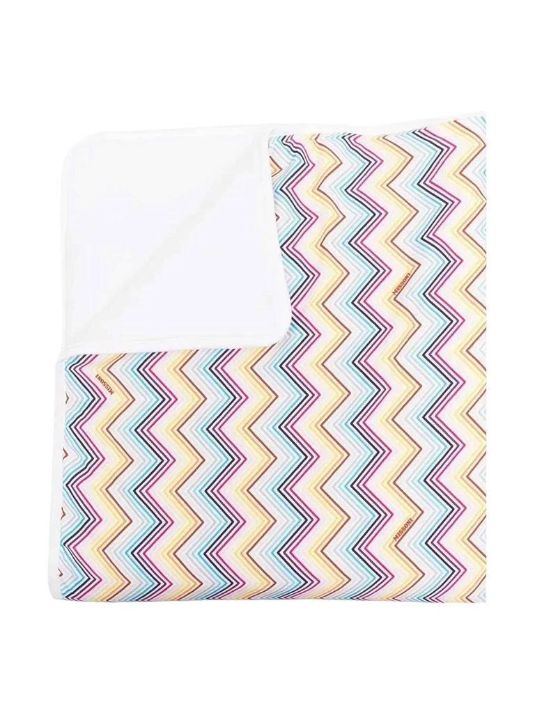 商品Missoni|Missoni Kids Multicolor Blanket Baby Unisex,价格¥1768,第2张图片详细描述