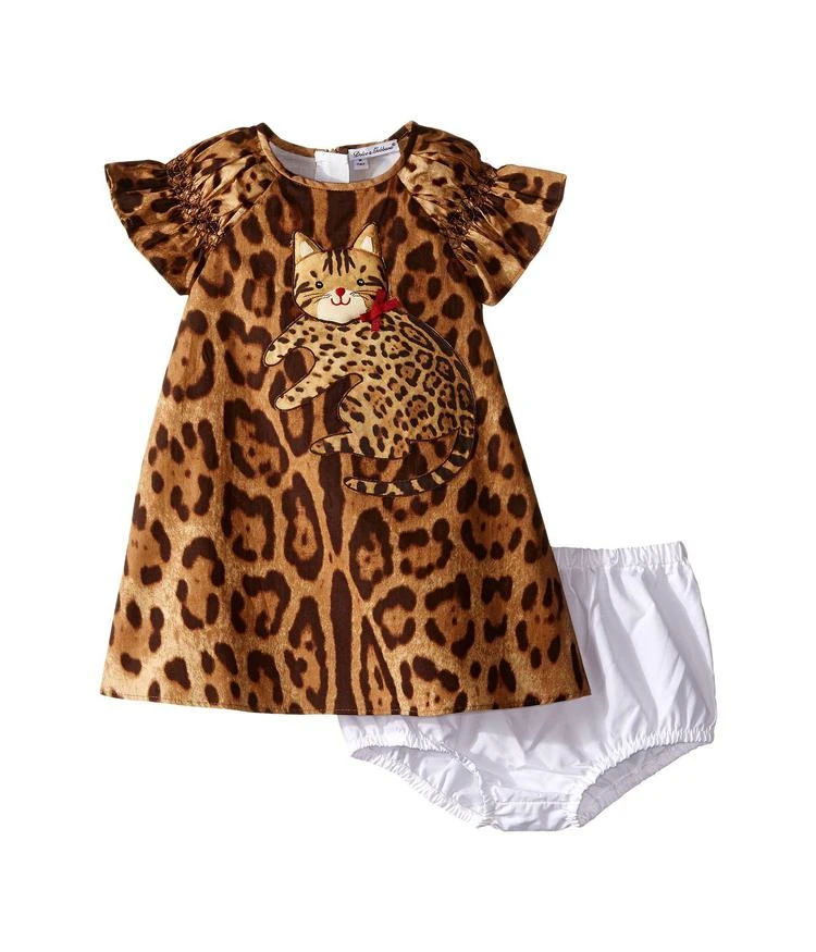 商品Dolce & Gabbana|婴儿Dolce & Gabbana Kids Zambia Dress (Infant),价格¥2092,第1张图片