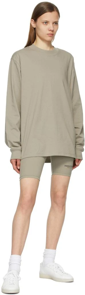 商品Essentials|Grey Athletic Bike Shorts,价格¥307,第4张图片详细描述