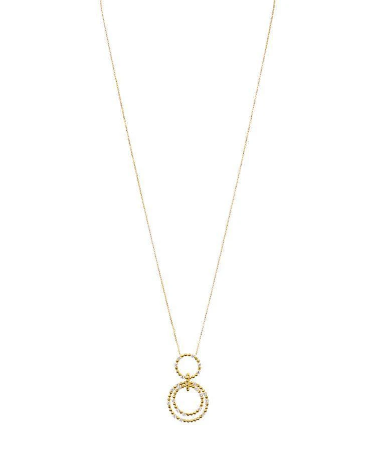 商品Nadri|Eclat Cubic Zirconia Circle Necklace, 32" ,价格¥493,第1张图片