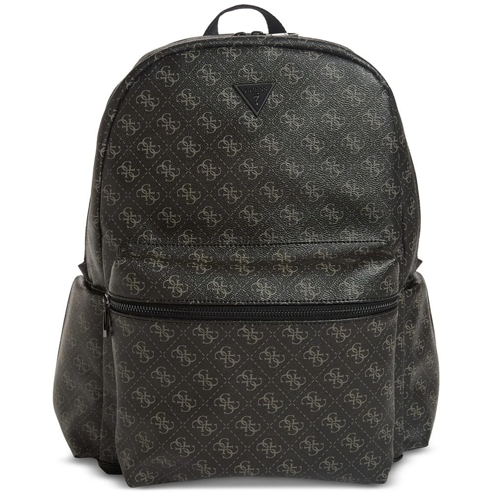 商品GUESS|Men's Vezzola Logo-Print Faux-Leather Backpack,价格¥702,第1张图片