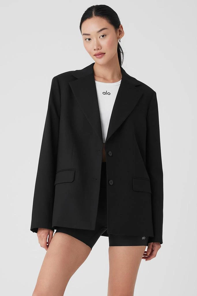 商品Alo|First-Class Blazer - Black,价格¥1859,第2张图片详细描述