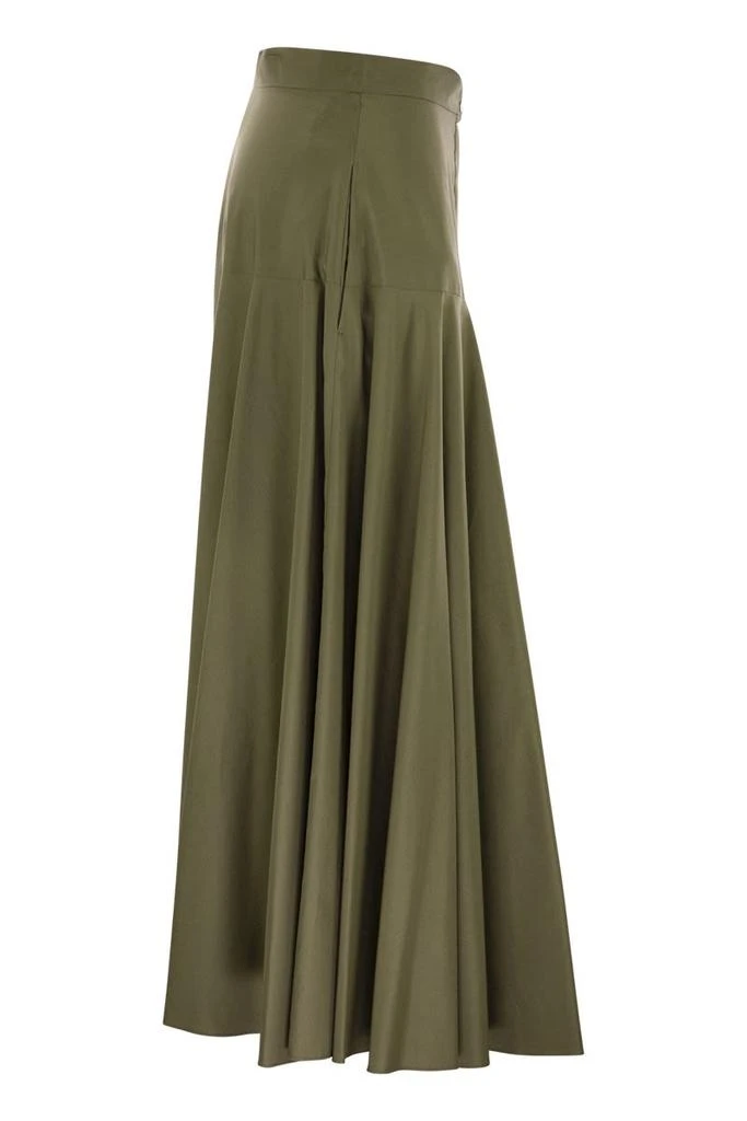商品Max Mara|OXIRIA - COTTON FULL SKIRT,价格¥1822,第3张图片详细描述