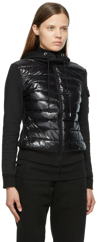 商品Moncler|Black Down Hooded Jacket,价格¥9156,第2张图片详细描述