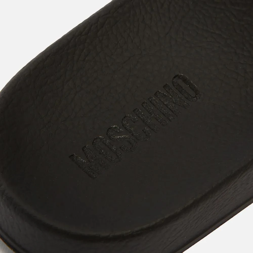 商品Moschino|Moschino Logo PVC Slides,价格¥554,第4张图片详细描述