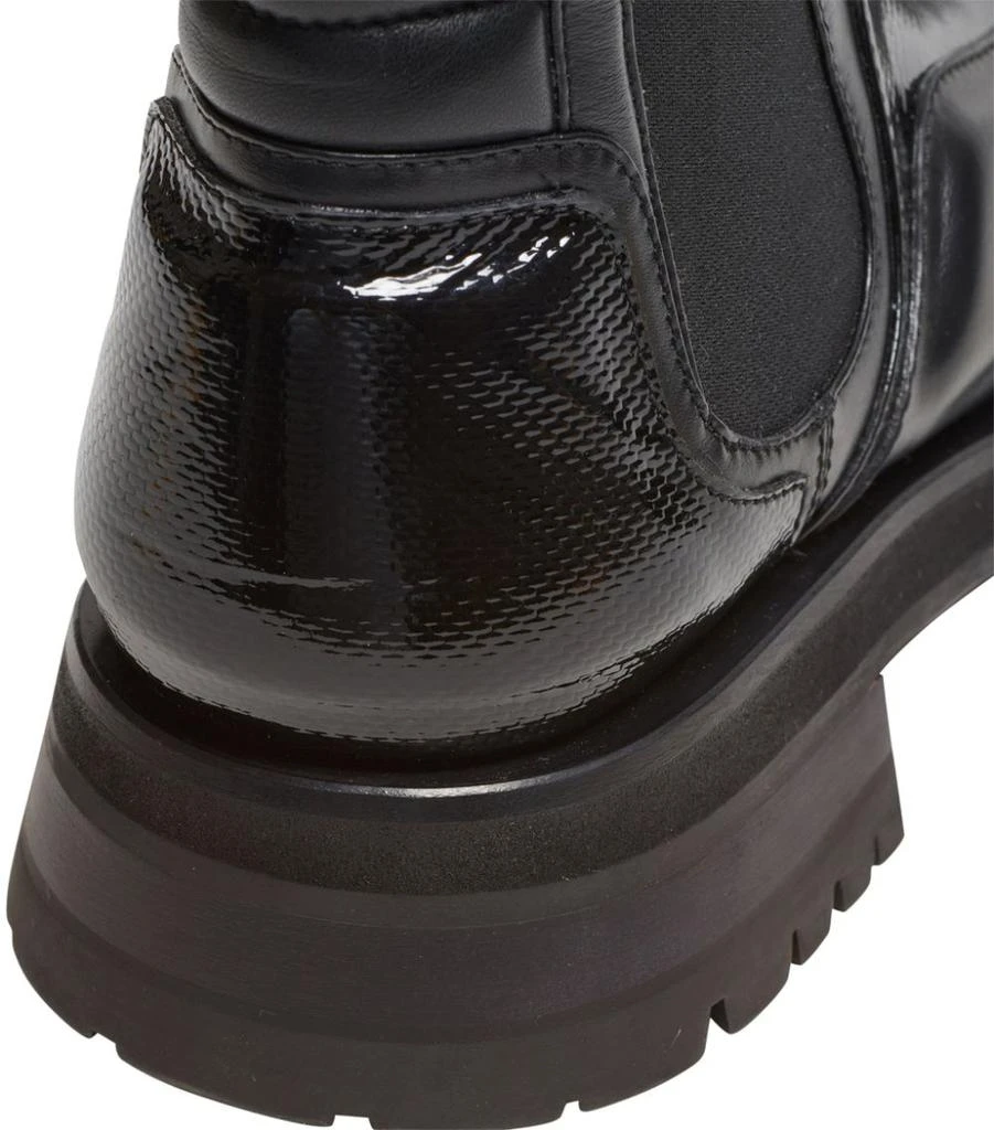 商品Balmain|Leather Quilted Ankle Boots,价格¥10321,第5张图片详细描述