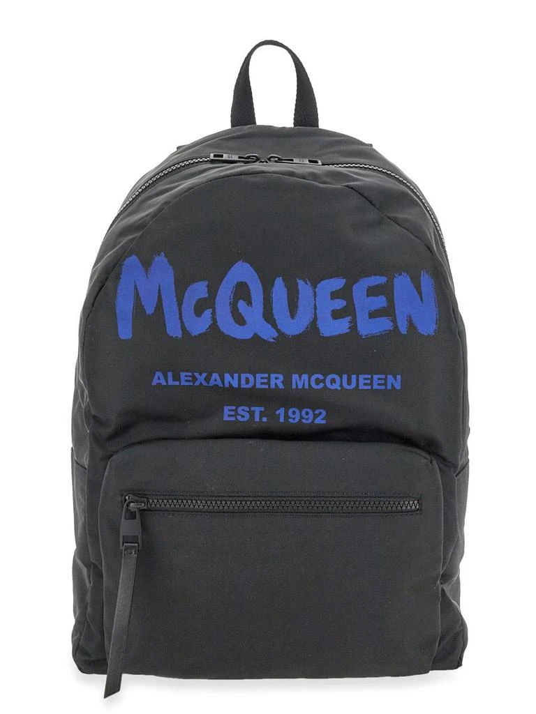 商品Alexander McQueen|ALEXANDER MCQUEEN METROPOLITAN BACKPACK,价格¥4843,第1张图片