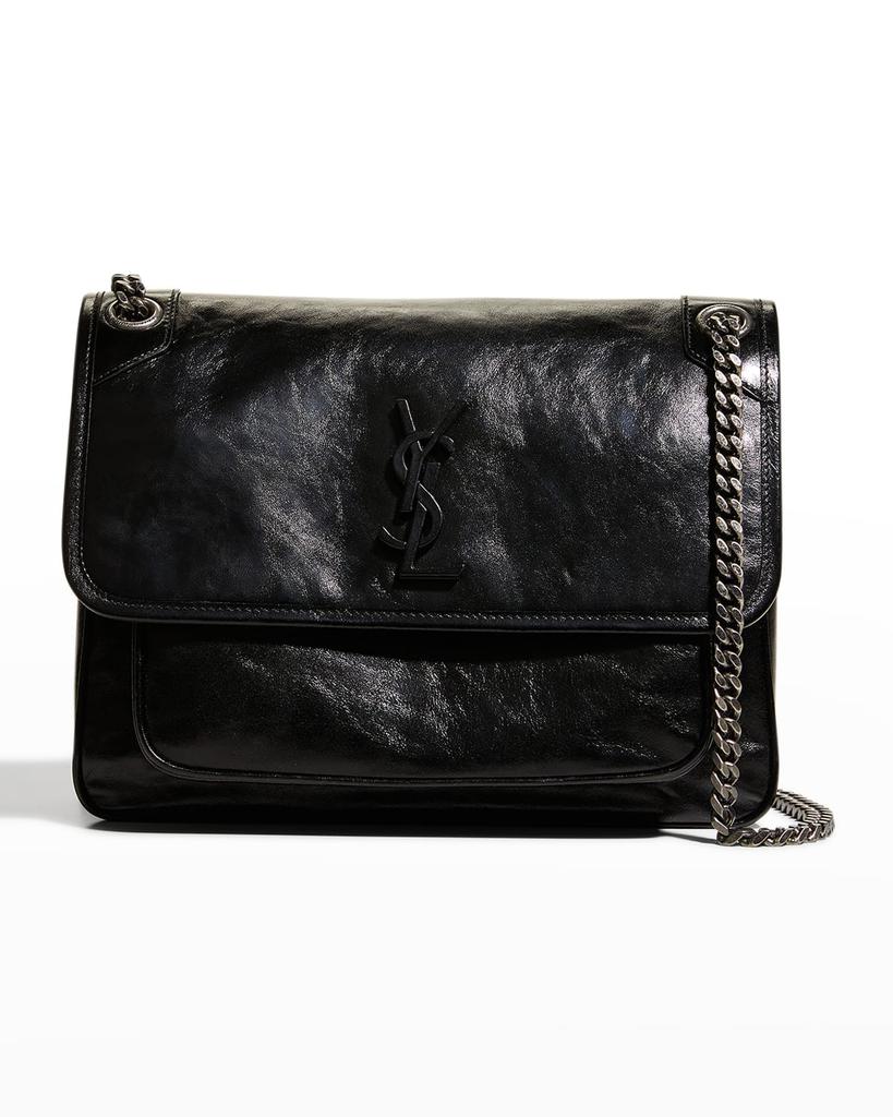 Niki Medium Leather Chain Shoulder Bag商品第1张图片规格展示