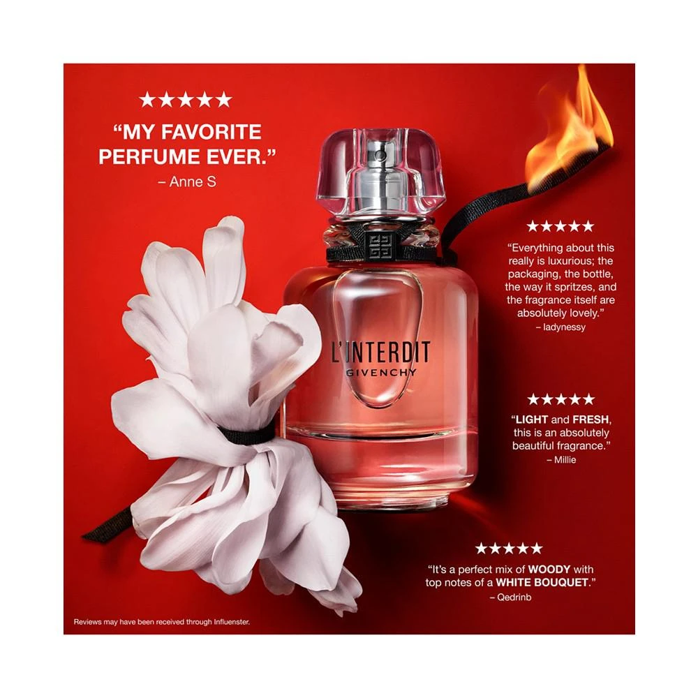 商品Givenchy|L'Interdit Eau de Parfum Spray, 4.2-oz.,价格¥676,第5张图片详细描述