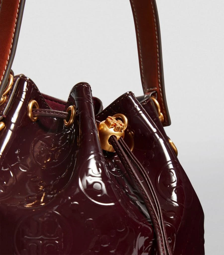 Leather T Monogram Bucket Bag 商品