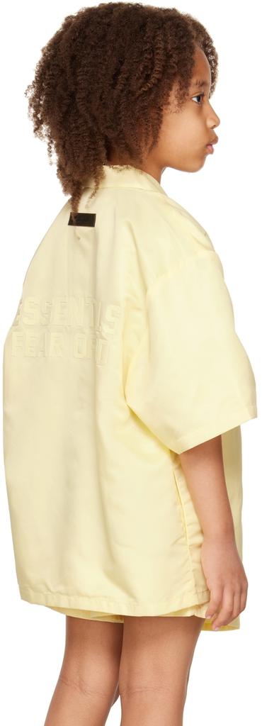 Kids Yellow Nylon Shirt商品第3张图片规格展示