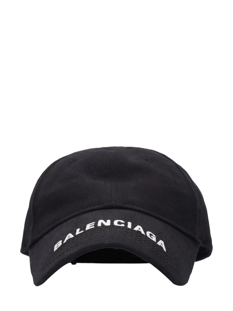 商品Balenciaga|Logo Embroidered Cotton Baseball Hat,价格¥3251,第1张图片