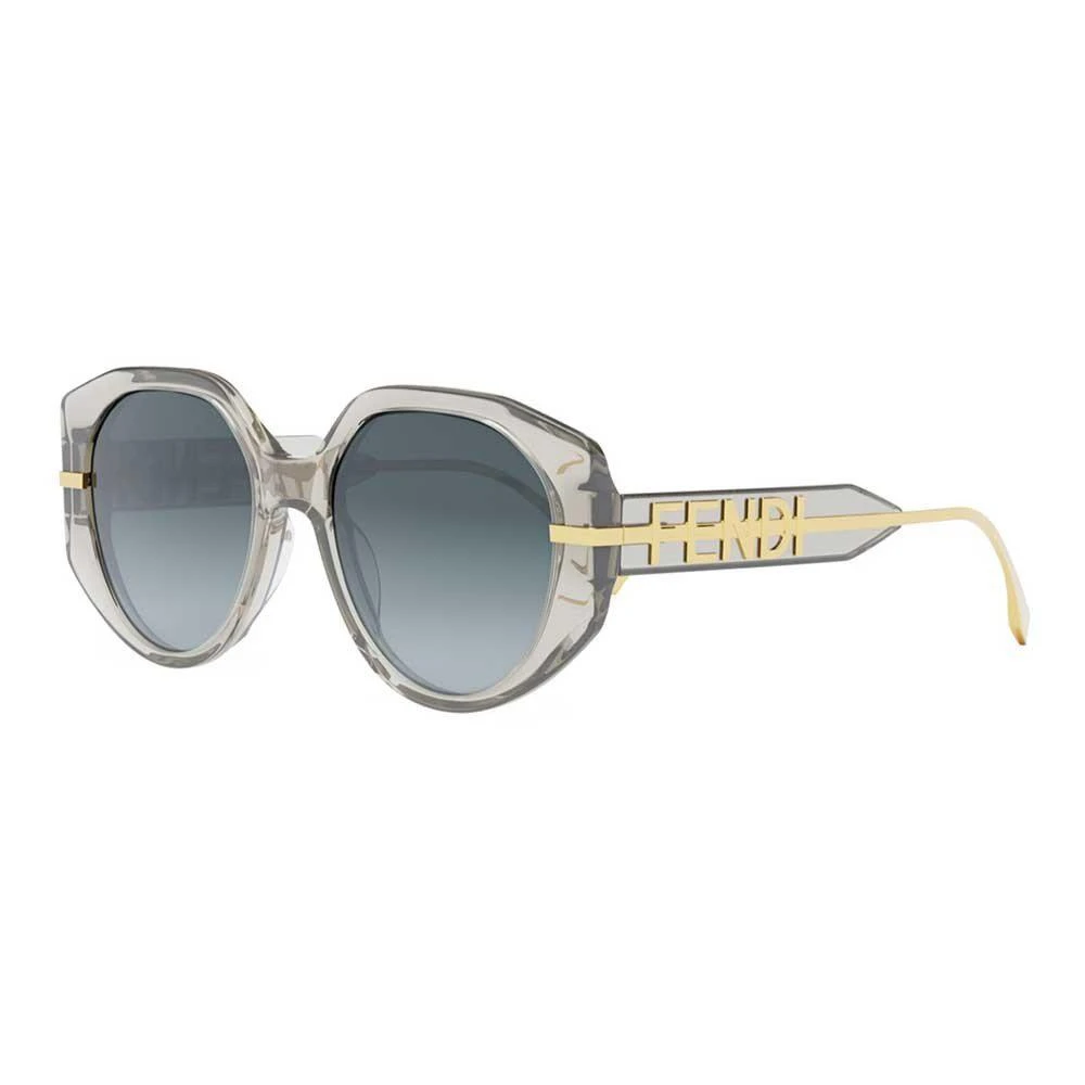 商品Fendi|Fendi Eyewear Irregular Frame Sunglasses,价格¥2477,第2张图片详细描述