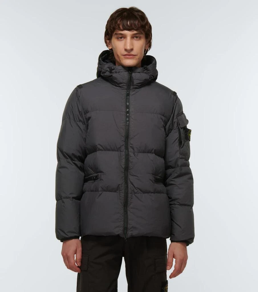 商品Stone Island|Hooded down jacket,价格¥6123,第3张图片详细描述