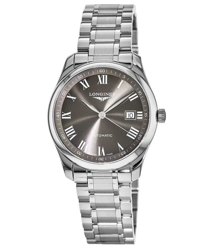 商品Longines|Longines Master Collection Grey Dial Steel Men's Watch L2.793.4.71.6,价格¥12713,第1张图片