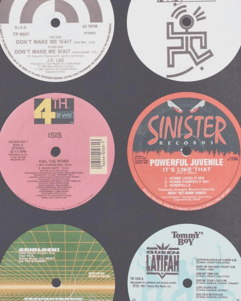 Hip-House Records Book Multicolor 商品