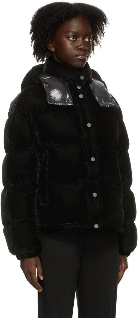 商品Moncler|Black Down Velvet Daos Jacket,价格¥20212,第2张图片详细描述