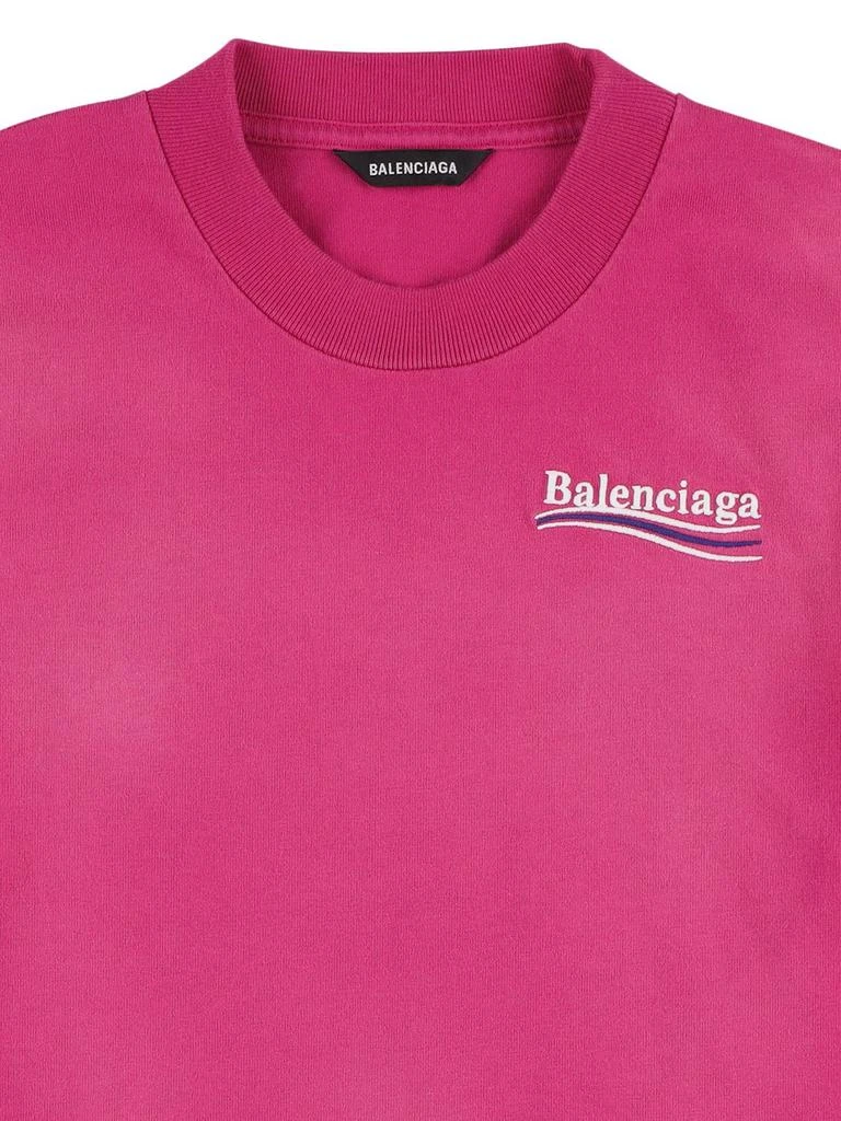 商品Balenciaga|Cotton Jersey S/s T-shirt,价格¥1934,第1张图片详细描述