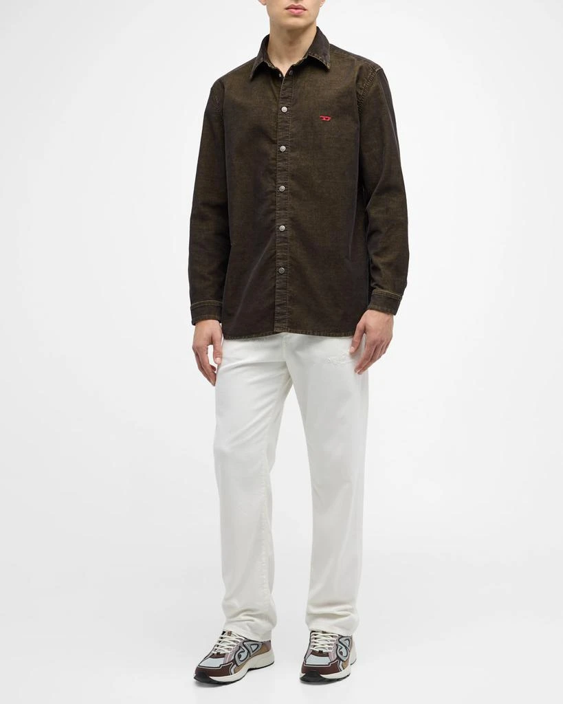 商品Diesel|Men's D-Simply-Over Denim Shirt,价格¥1118,第3张图片详细描述