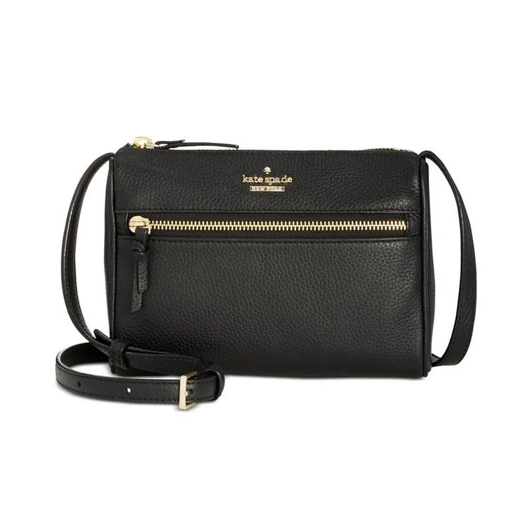 商品Kate Spade|拉链真皮斜挎包,价格¥1170,第1张图片