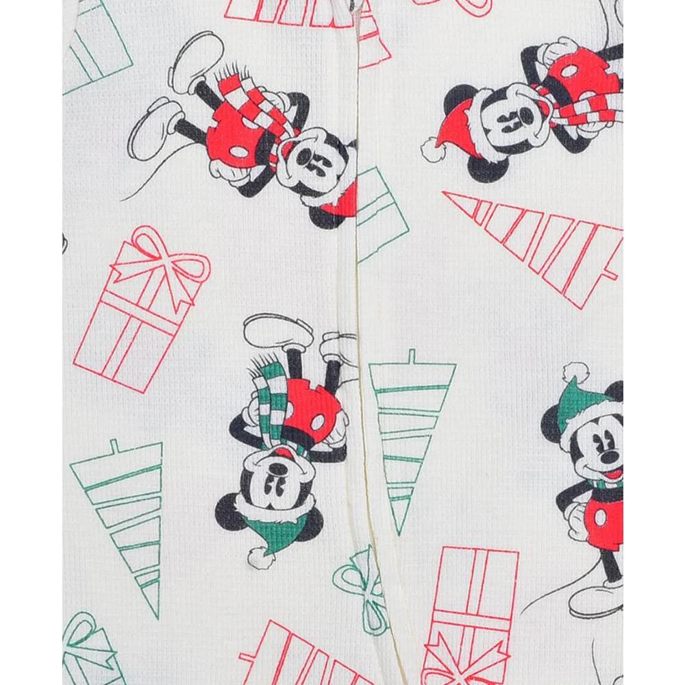 商品Disney|Baby Boys Mickey Mouse Holiday Pram Long Sleeve Coverall,价格¥156,第2张图片详细描述