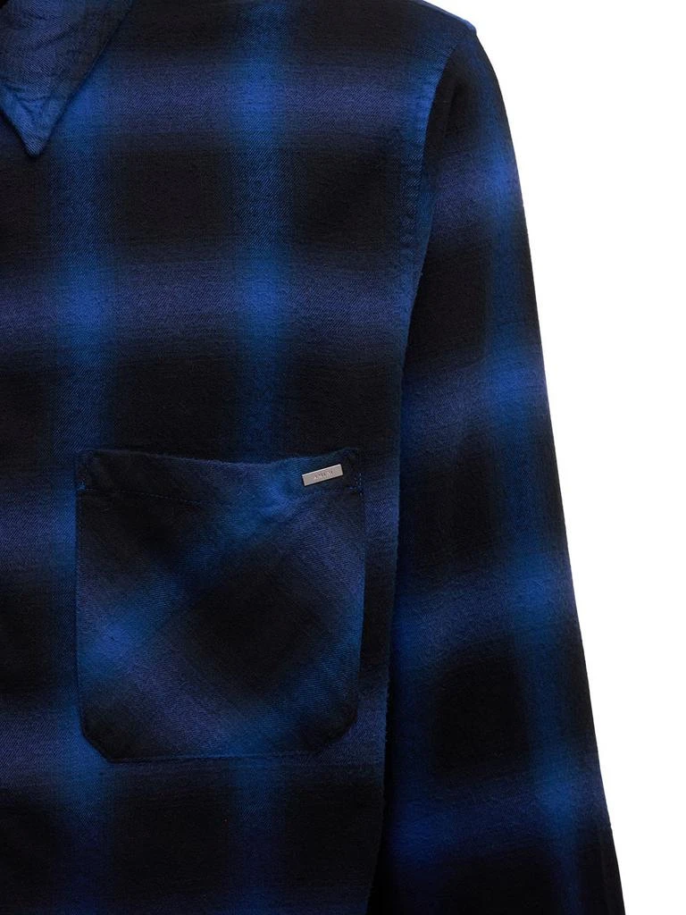 商品AMIRI|Shadow Check Cotton Shirt,价格¥5260,第4张图片详细描述