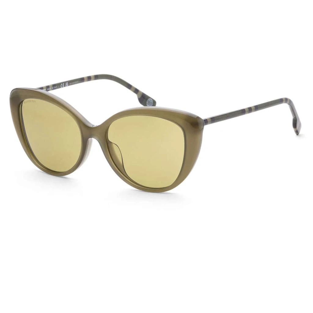 商品Burberry|Burberry Women's Green Cat-Eye Sunglasses,价格¥677,第1张图片